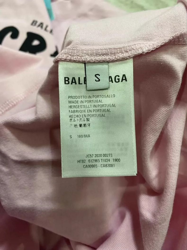 Balenciaga Balenciaga Crew Letter Print T-shirt Size US S / EU 44-46 / 1 - 3 Thumbnail