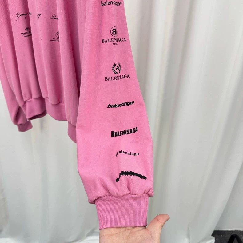 Balenciaga Balenciaga Logo Print Sweatshirt Size US XXL / EU 58 / 5 - 4 Thumbnail