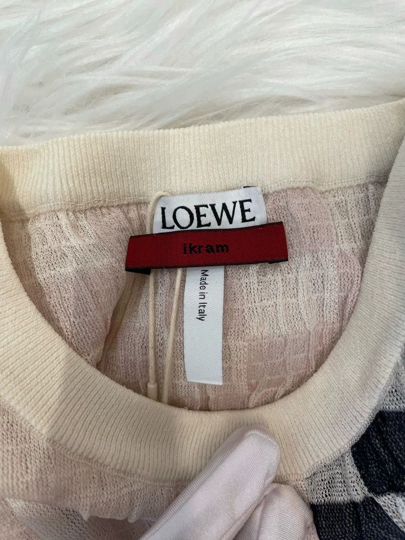 Loewe Loewe Colorblock Silk Short-Sleeve T-shirt Size US M / EU 48-50 / 2 - 3 Thumbnail