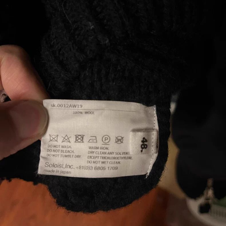 Takahiromiyashita The Soloist. TAKAHIROMIYASHITA The soloist 19AW Wool Sweater Size US XL / EU 56 / 4 - 5 Thumbnail