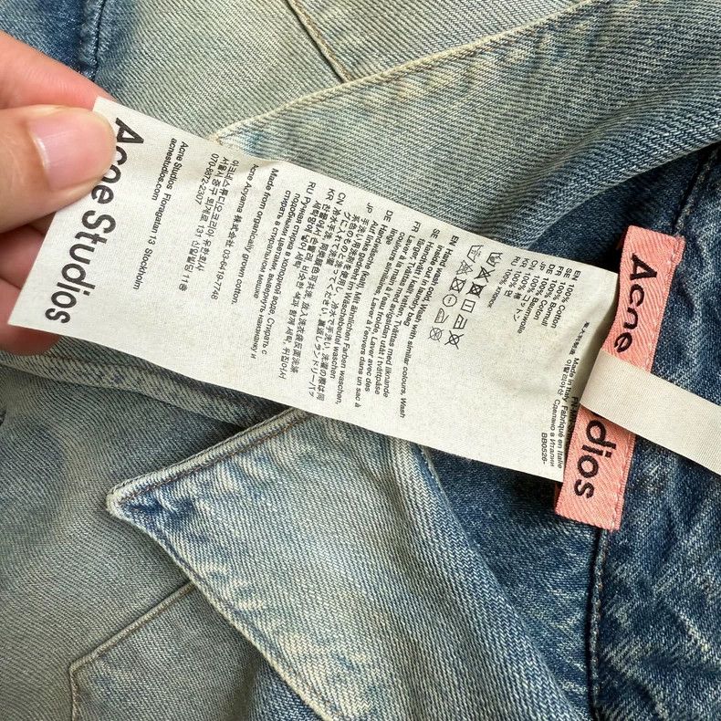 Acne Studios Acne Studios SS23 Denim Long Sleeve Shirt Size US XL / EU 56 / 4 - 5 Thumbnail