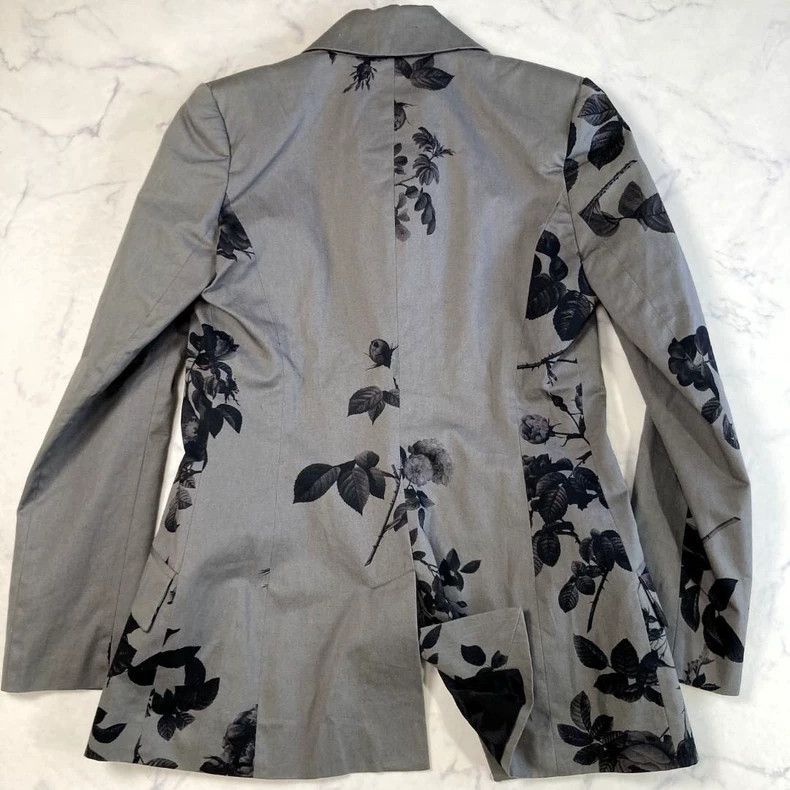 Vivienne Westwood Vivienne Westwood Floral Print Blazer Jacket Size US XXL / EU 58 / 5 - 3 Thumbnail
