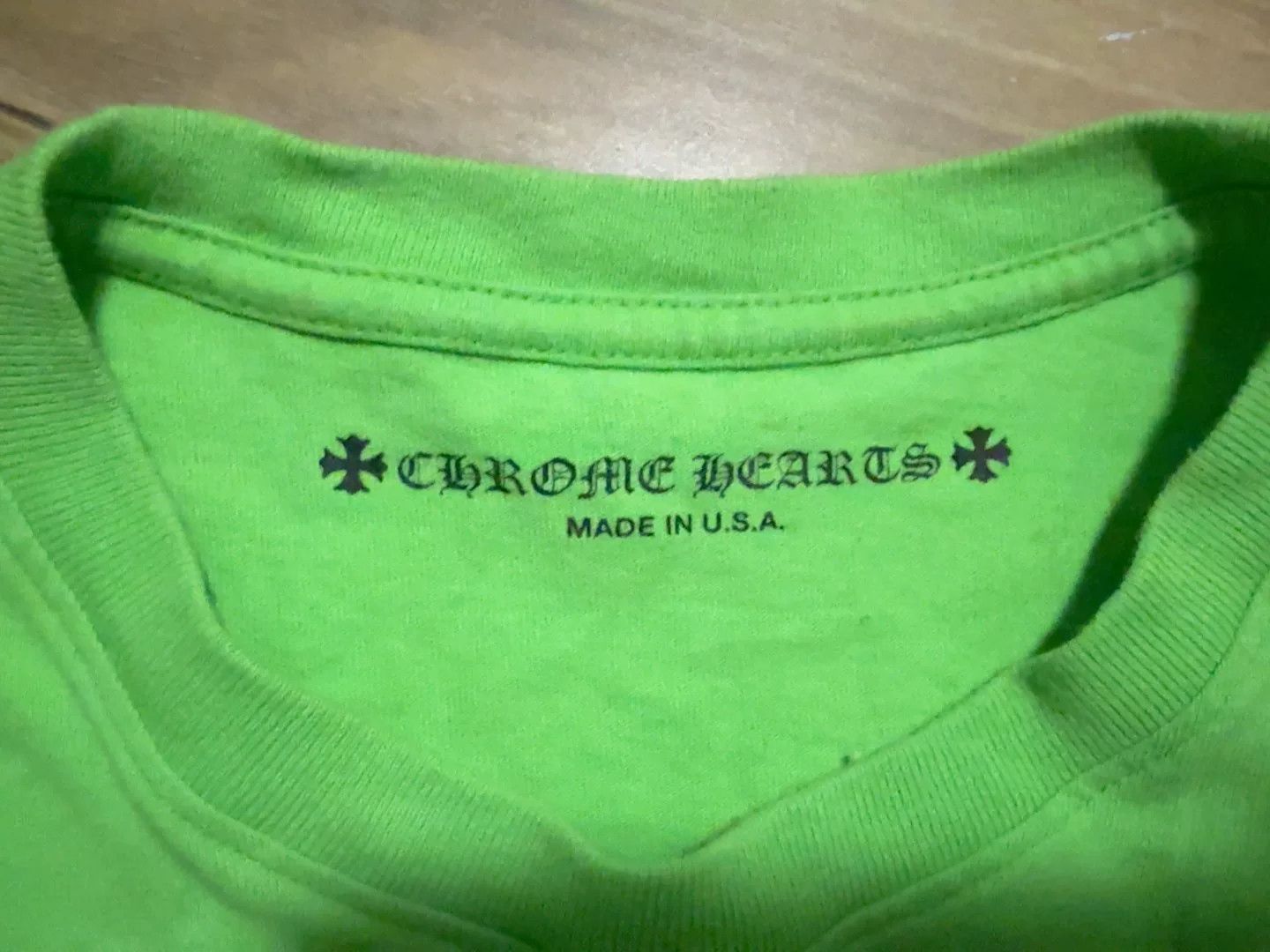 Chrome Hearts Chrome Hearts Green Short Sleeve T-shirt L Size US L / EU 52-54 / 3 - 2 Thumbnail