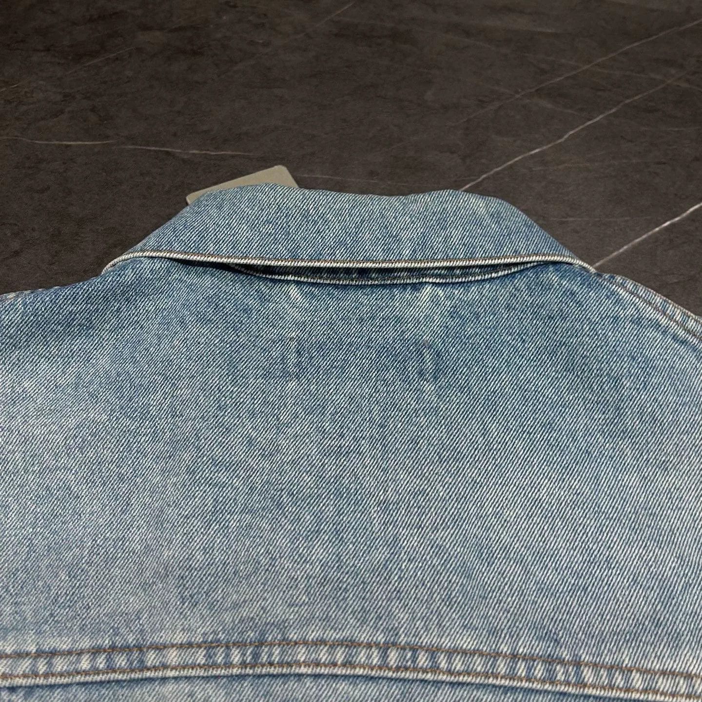 Balenciaga Balenciaga Denim Jacket Double Breasted Size US M / EU 48-50 / 2 - 7 Thumbnail