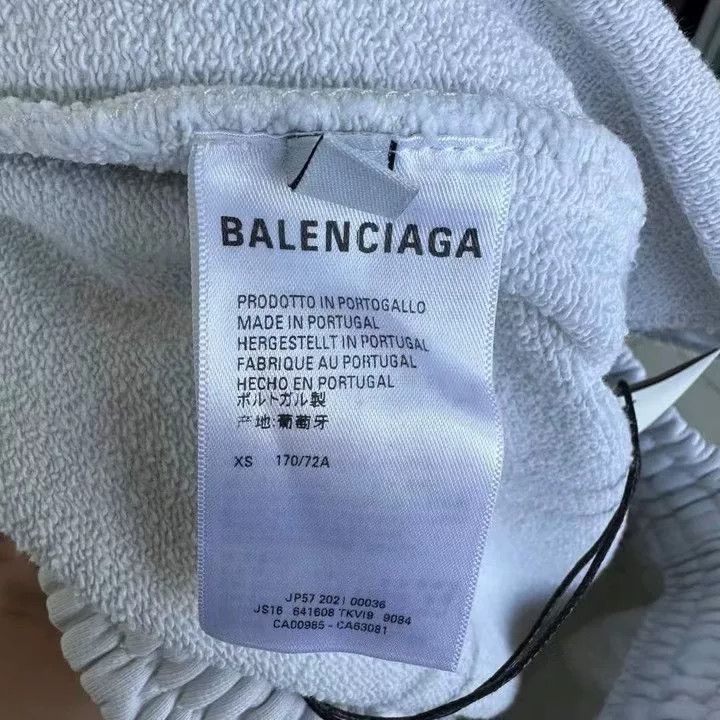 Balenciaga Balenciaga Gray Blue Coke Shorts XS Size US 31 - 4 Thumbnail