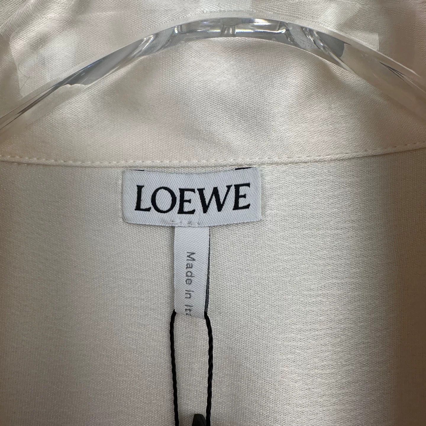 Loewe LOEWE Silk Button-Up Shirt Size US XS / EU 42 / 0 - 3 Thumbnail