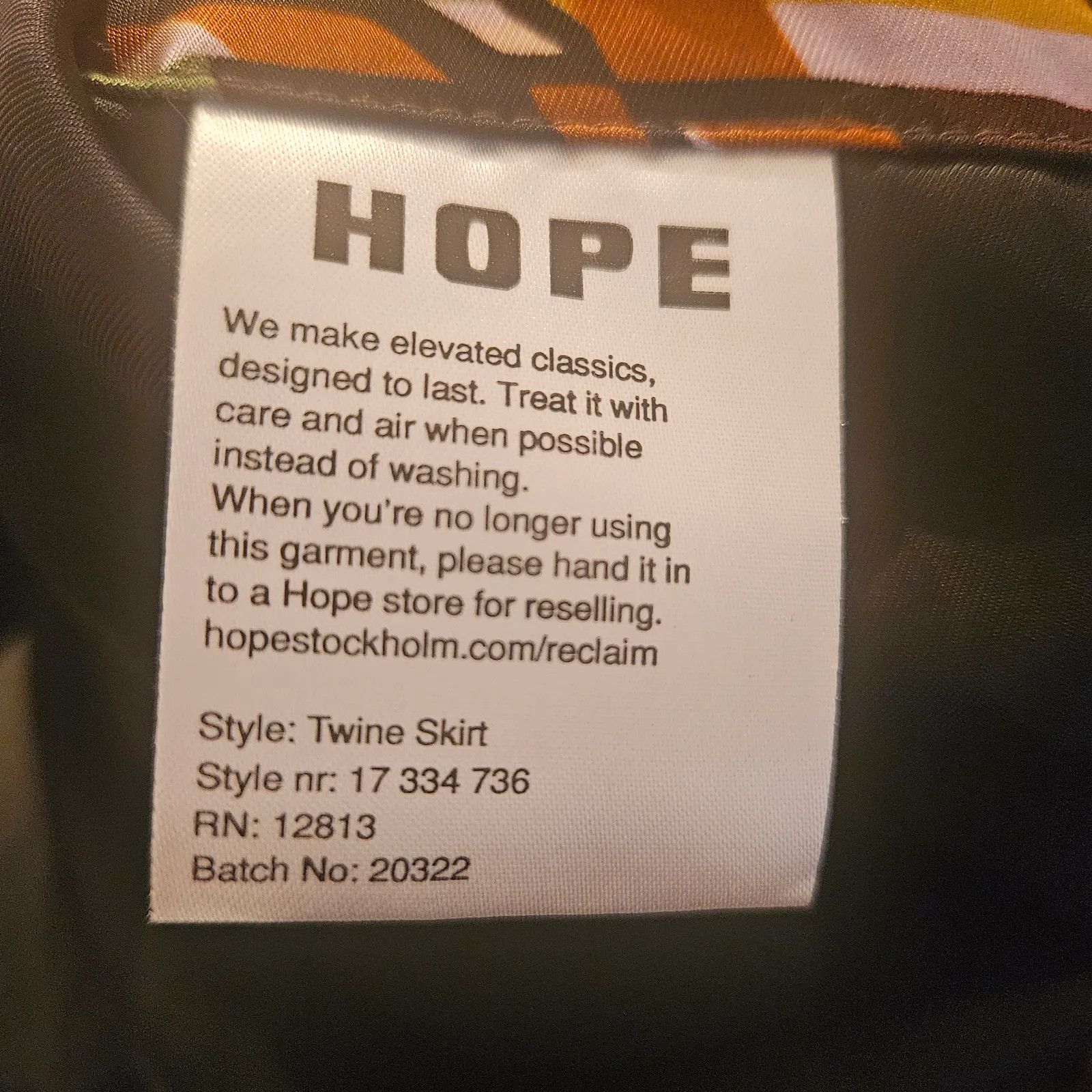 Hope Hope Twine skirt Skirt Size 27" / US 4 / IT 40 - 3 Thumbnail