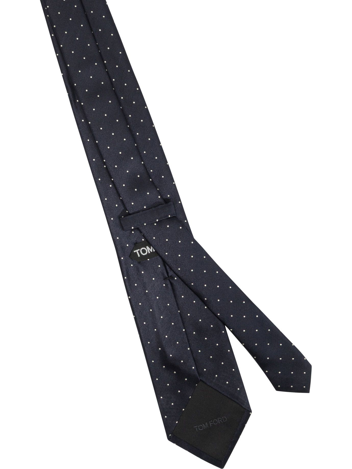 Tom Ford Polka Dot Silk Tie Size ONE SIZE - 2 Thumbnail