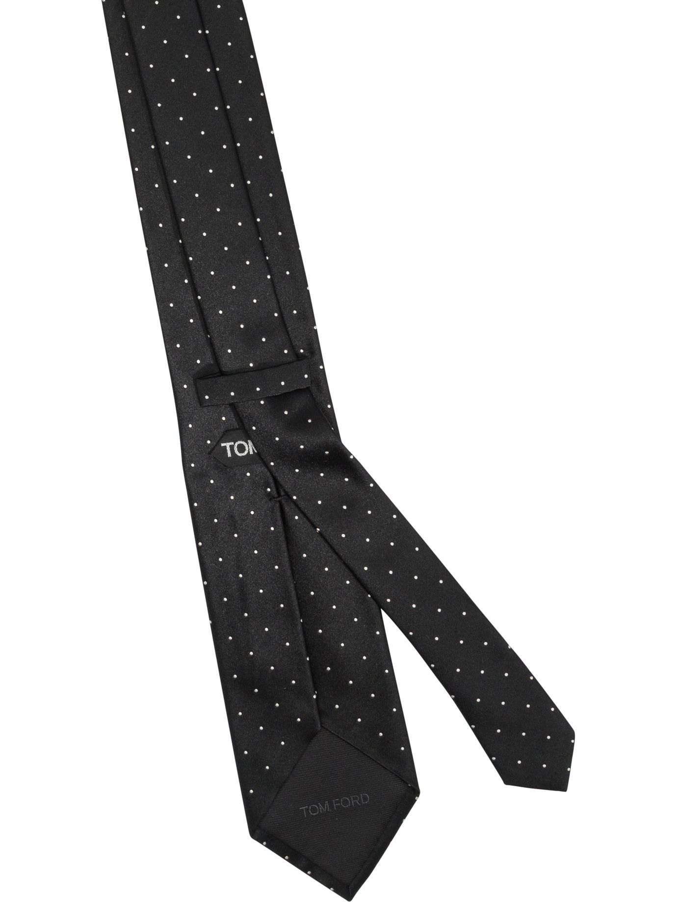 Tom Ford Polka Dot Silk Tie Size ONE SIZE - 2 Thumbnail