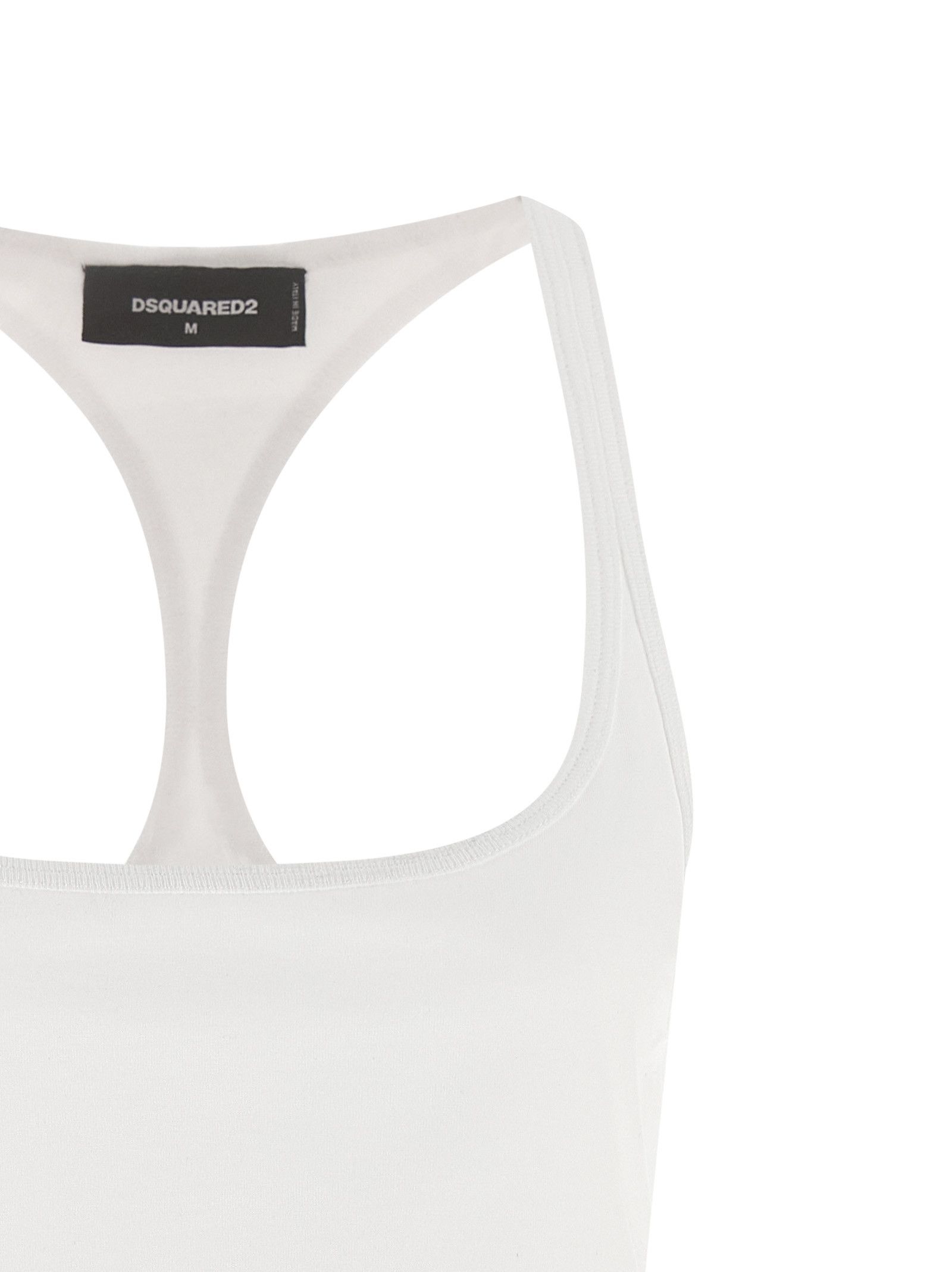 Dsquared2 Embroidery Tank Top Size M / US 6-8 / IT 42-44 - 3 Thumbnail