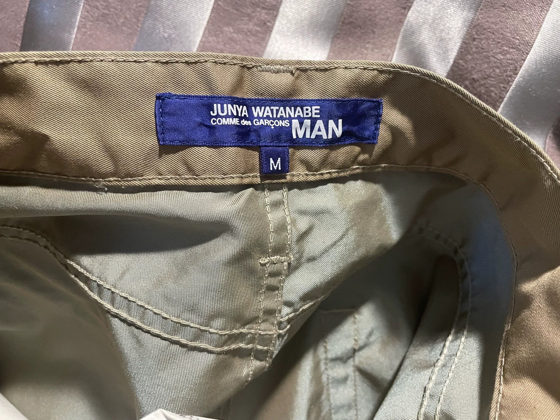 Junya Watanabe Embroidered Khaki Pants by Junya Watanabe MAN Size US 28 / EU 44 - 8 Thumbnail