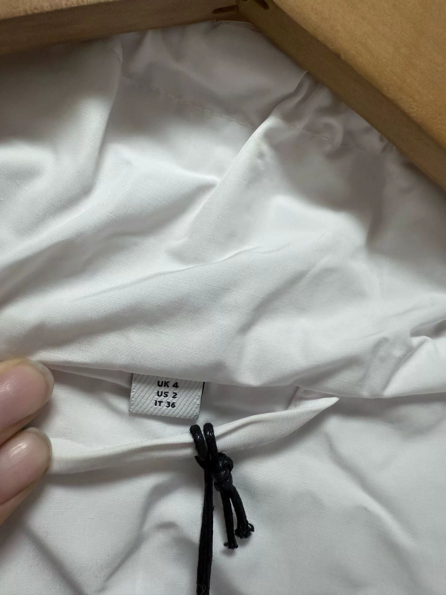 Burberry Burberry White Short Jacket Size US L / EU 52-54 / 3 - 3 Thumbnail