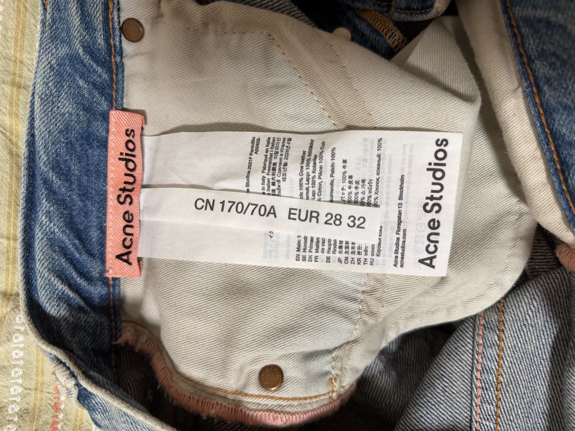 Acne Studios Acne Studios Distressed Denim Pants for Women Size US 28 / EU 44 - 7 Thumbnail