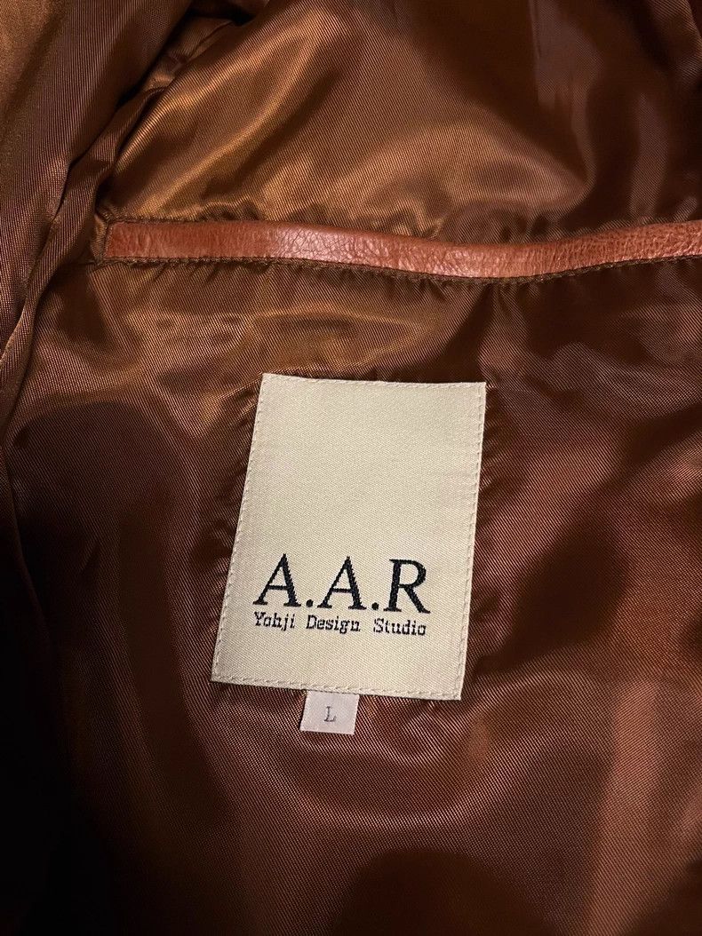 Yohji Yamamoto Yohji Yamamoto Leather Jacket Size US L / EU 52-54 / 3 - 5 Thumbnail