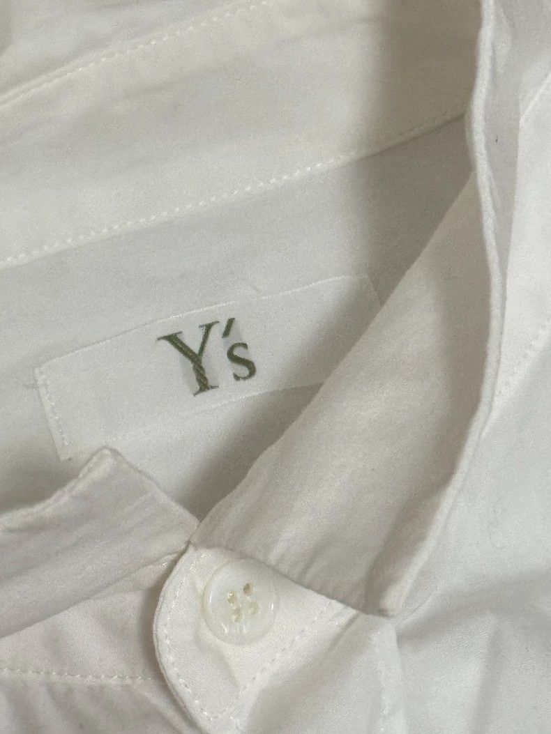 Yohji Yamamoto Yohji Yamamoto Runway White Shirt Size US XS / EU 42 / 0 - 3 Thumbnail
