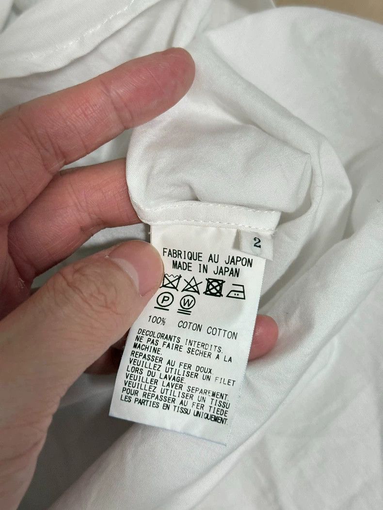 Yohji Yamamoto Yohji Yamamoto Runway White Shirt Size US XS / EU 42 / 0 - 5 Thumbnail