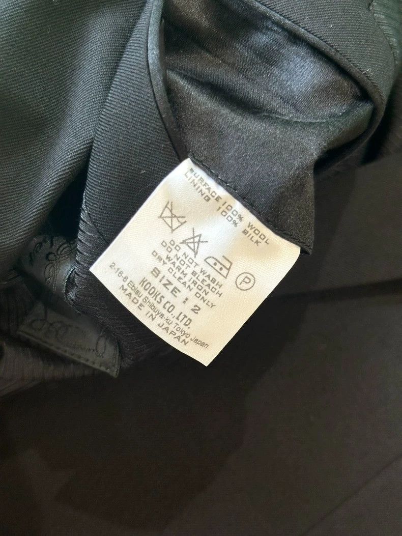 Number (N)ine Number Nine 08AW Wool Suit Jacket Size US S / EU 44-46 / 1 - 7 Thumbnail
