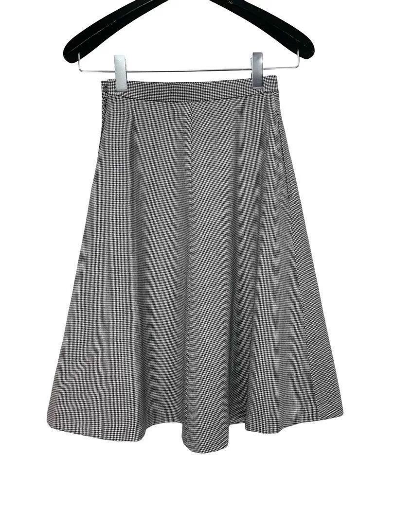 Comme des Garcons CDG Houndstooth Heart Skirt Size US 32 / EU 48 - 3 Thumbnail