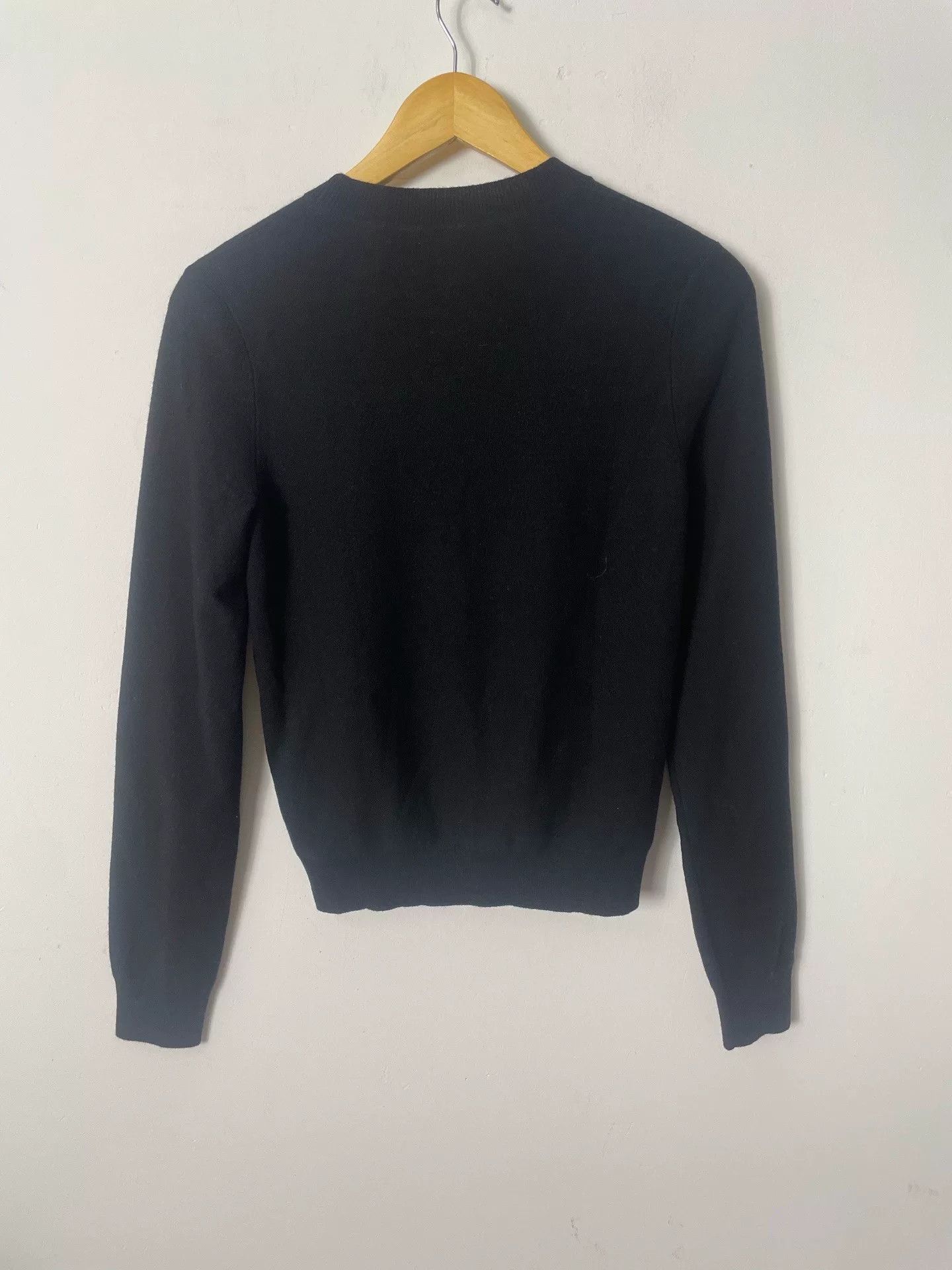 Hermes Hermes Black Wool Pullover Sweater Size US XS / EU 42 / 0 - 4 Thumbnail