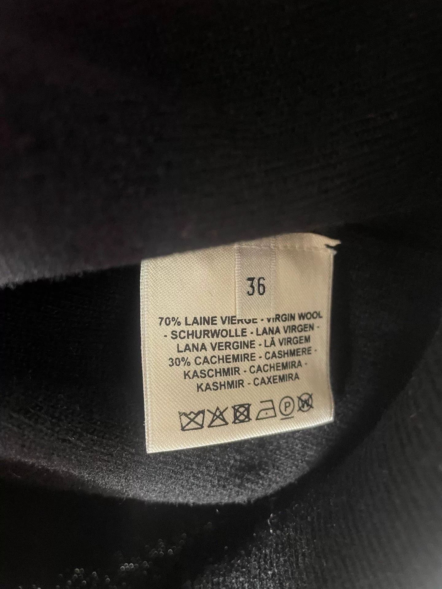 Hermes Hermes Black Wool Pullover Sweater Size US XS / EU 42 / 0 - 3 Thumbnail