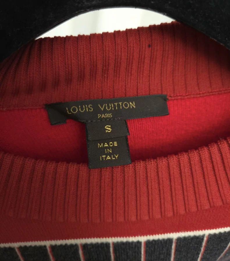 Louis Vuitton Louis Vuitton Striped Knit Sweatshirt Size US XS / EU 42 / 0 - 4 Thumbnail