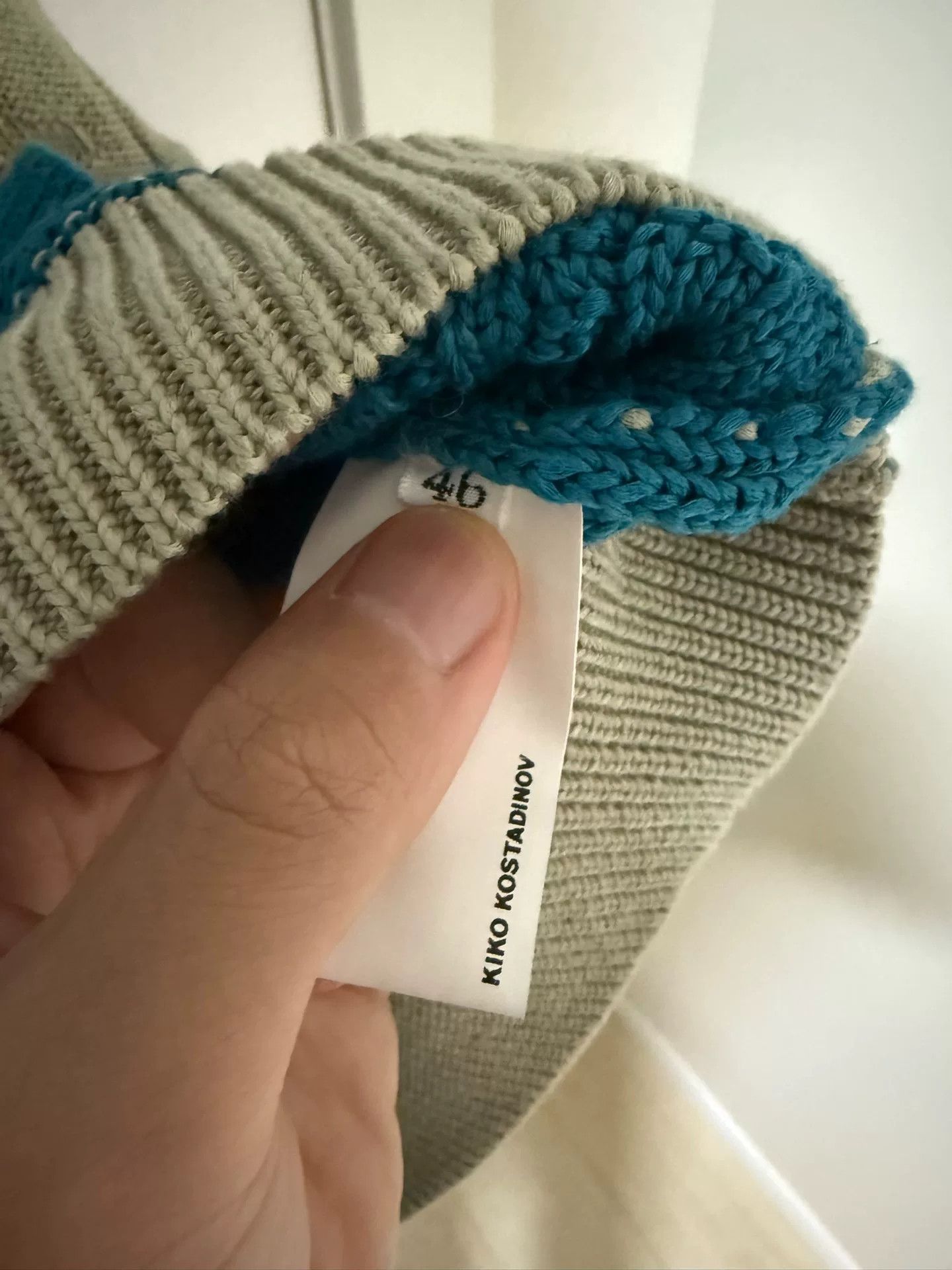 Kiko Kostadinov Kiko Kostadinov Deultum Merli Twinset Cardigan Size US L / EU 52-54 / 3 - 3 Thumbnail
