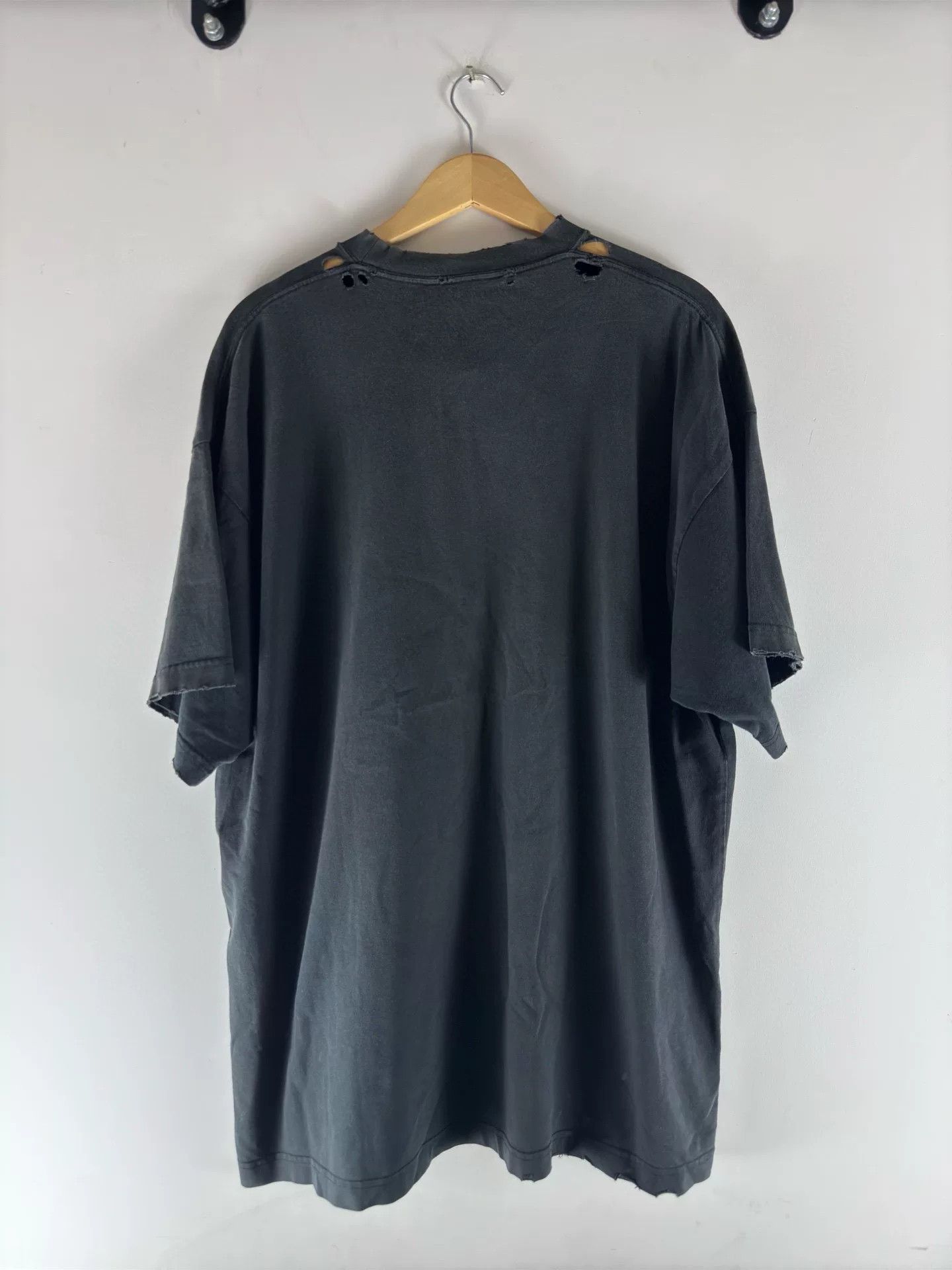 Balenciaga Balenciaga SS22 Logo Print Short Sleeve T-Shirt Size US XXL / EU 58 / 5 - 2 Thumbnail