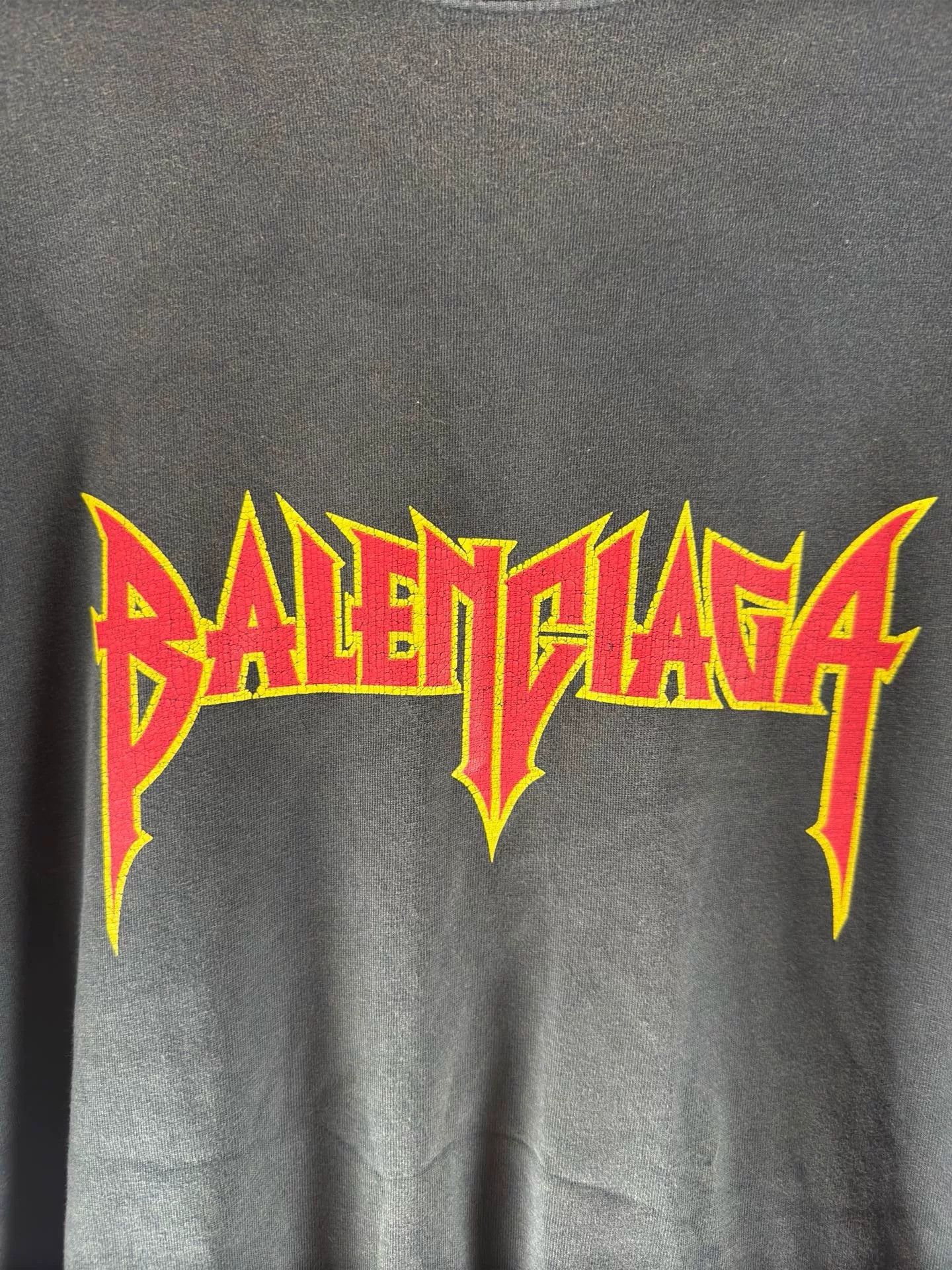 Balenciaga Balenciaga SS22 Logo Print Short Sleeve T-Shirt Size US XXL / EU 58 / 5 - 3 Thumbnail