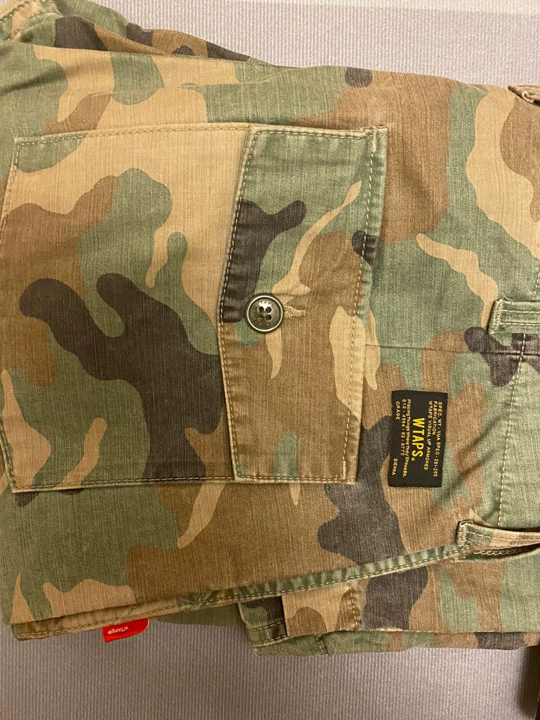 Wtaps WTAPS 15SS Camo Cargo Pants & Jacket Set Size US 29 - 7 Thumbnail