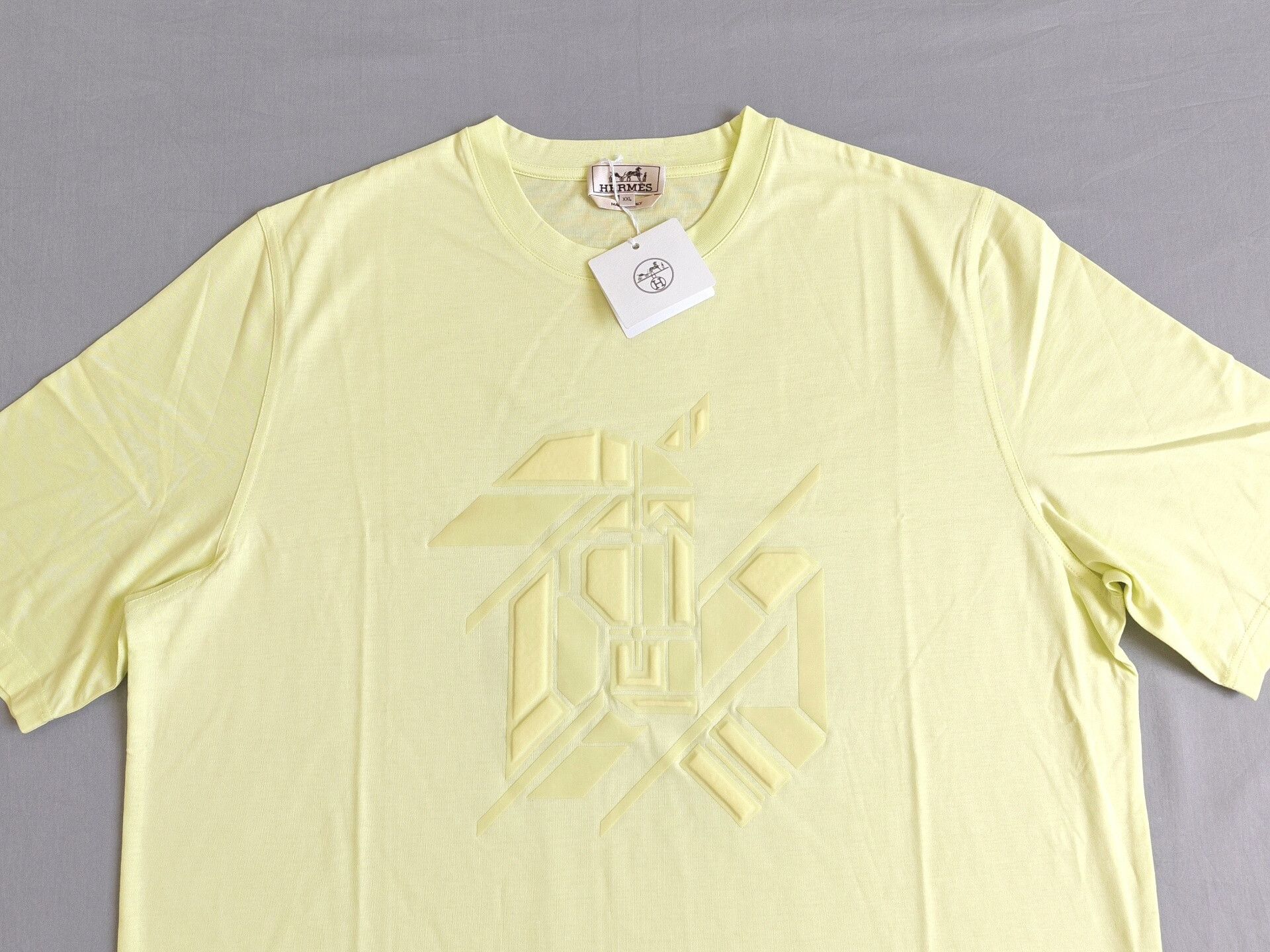 Hermes Hermes Men's Chevaux en Symetrie T-shirt Size US XXL / EU 58 / 5 - 2 Thumbnail