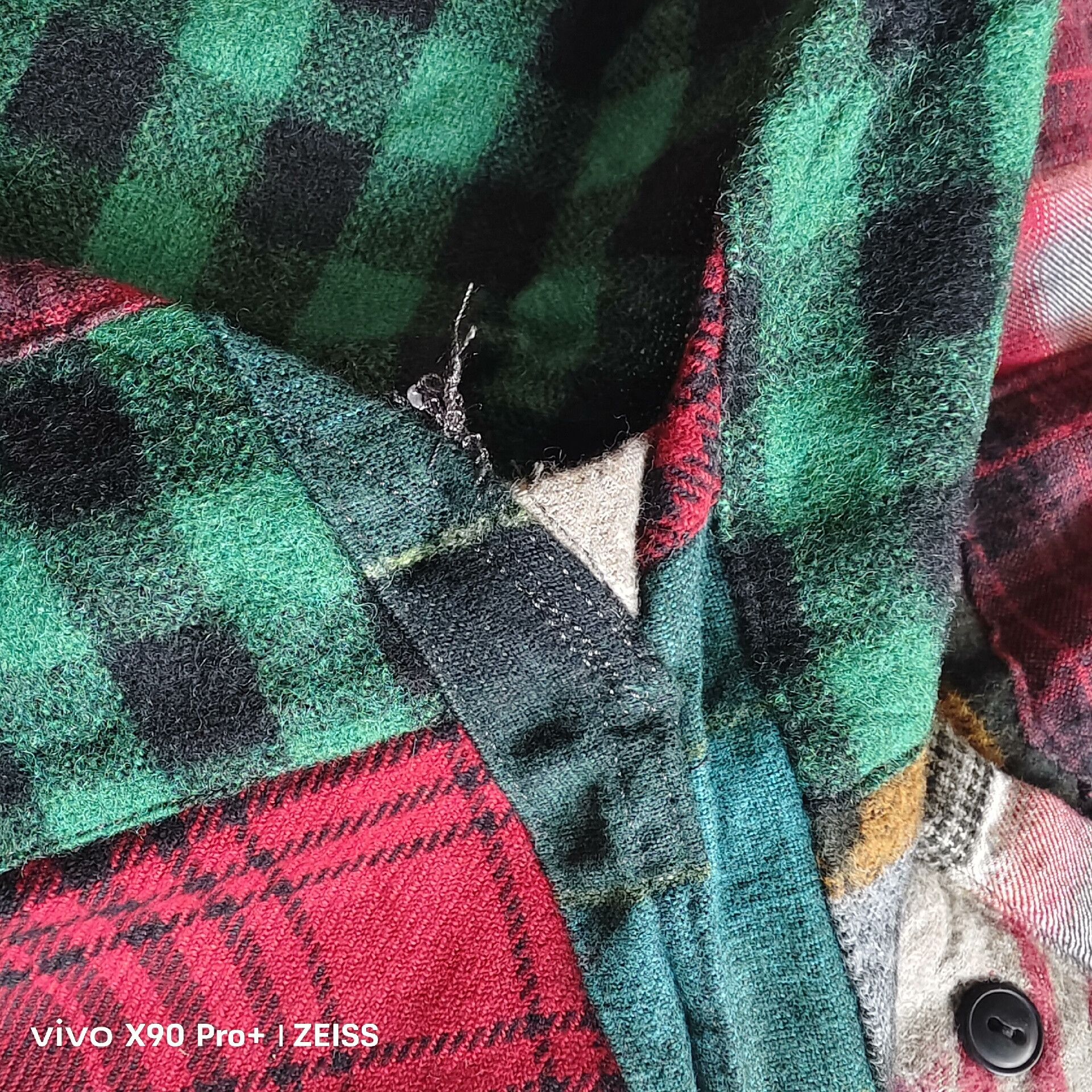 RRL Ralph Lauren RRL Patchwork Plaid Workshirt Size US S / EU 44-46 / 1 - 6 Thumbnail