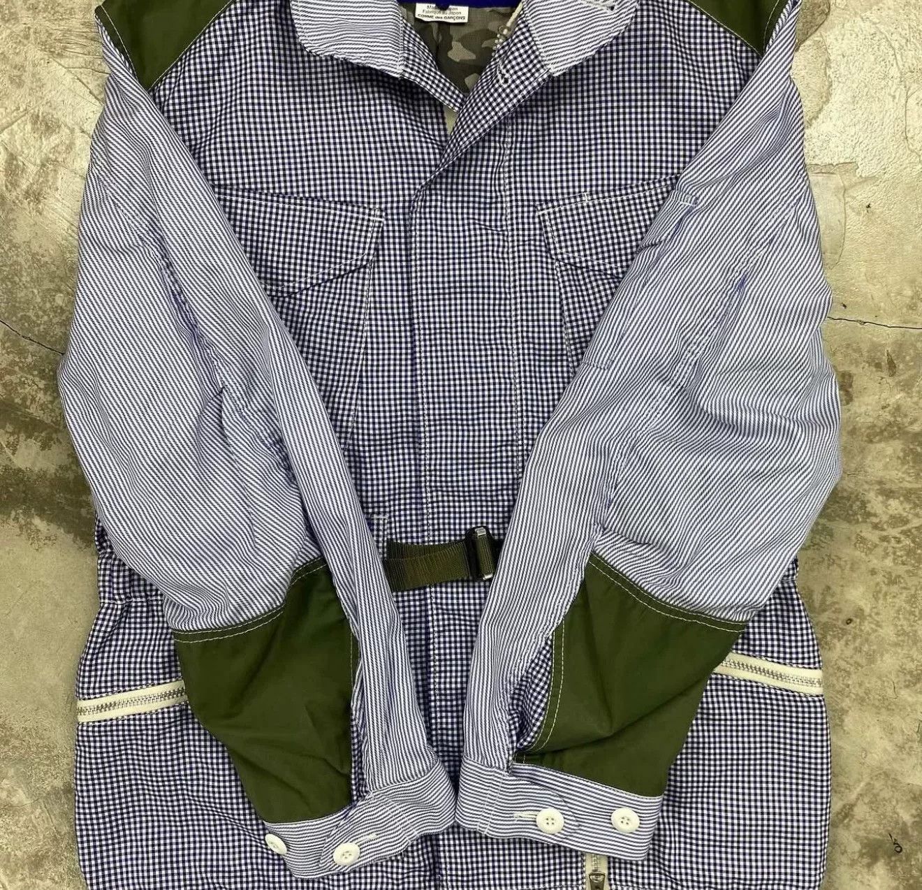 Junya Watanabe vintage junya watanabe military plaid jacket Size US L / EU 52-54 / 3 - 6 Thumbnail