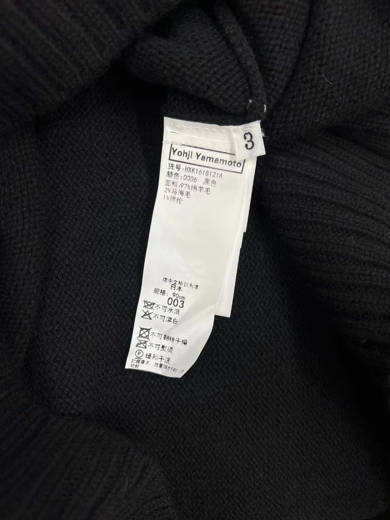 Yohji Yamamoto Yohji Yamamoto Black Turtleneck Sweater Size US L / EU 52-54 / 3 - 7 Thumbnail