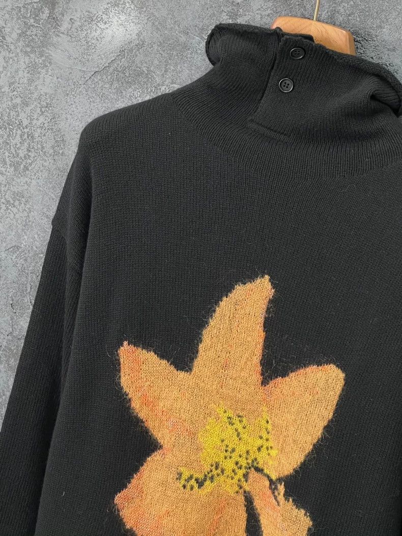 Yohji Yamamoto Yohji Yamamoto Black Turtleneck Sweater Size US L / EU 52-54 / 3 - 5 Thumbnail