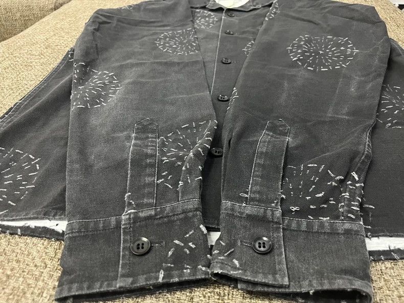 Yohji Yamamoto Yohji Yamamoto Cutout Washed Shirt Jacket Size US L / EU 52-54 / 3 - 5 Thumbnail