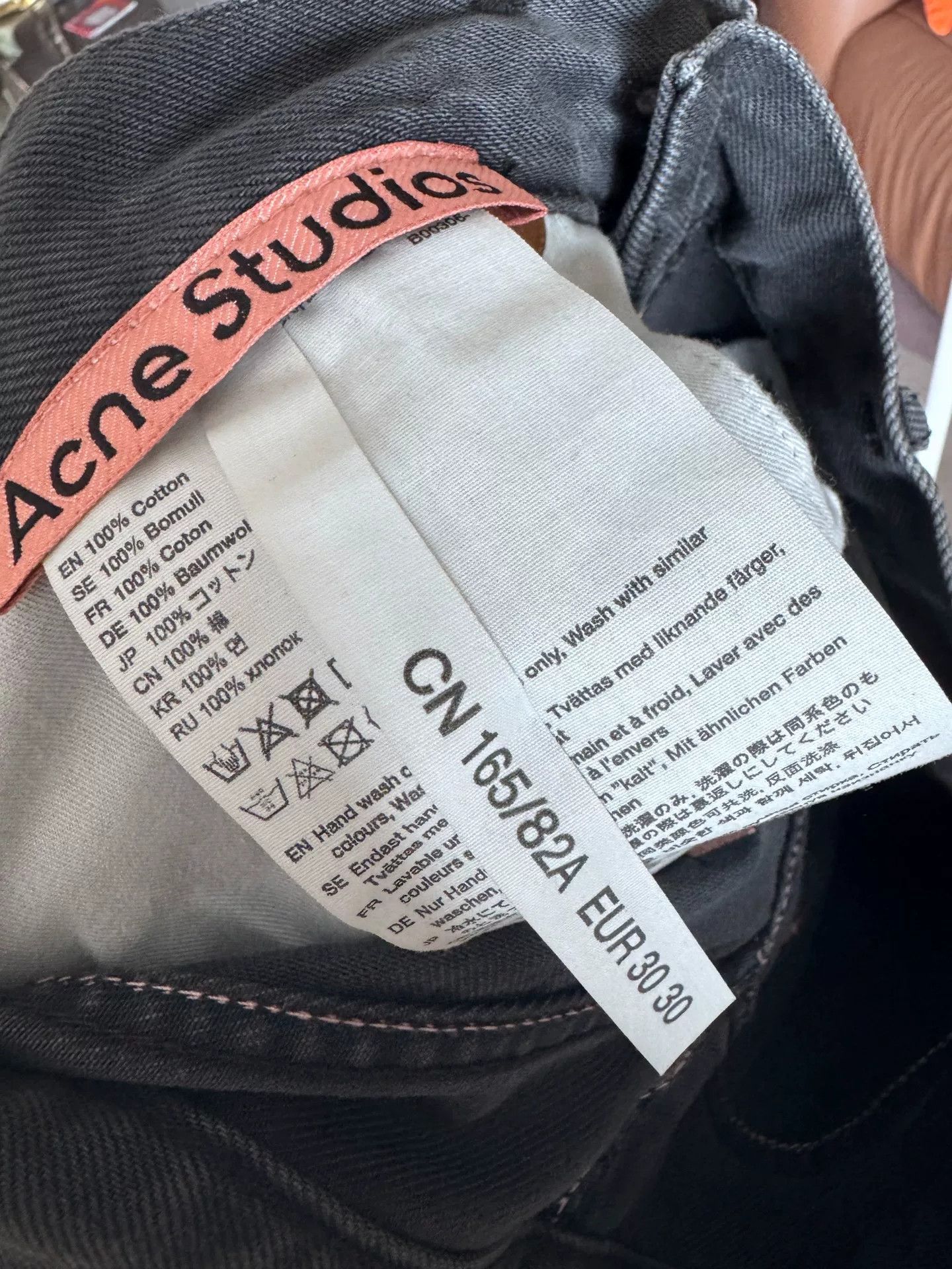 Acne Studios Acne 1992m Washed Gray Denim Size US 30 / EU 46 - 4 Thumbnail