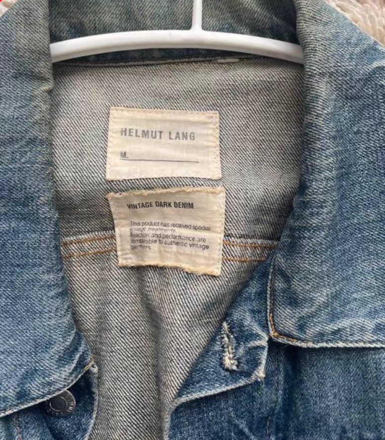 Helmut Lang Helmut Lang 1999-00SS Denim Jacket Size US L / EU 52-54 / 3 - 3 Thumbnail