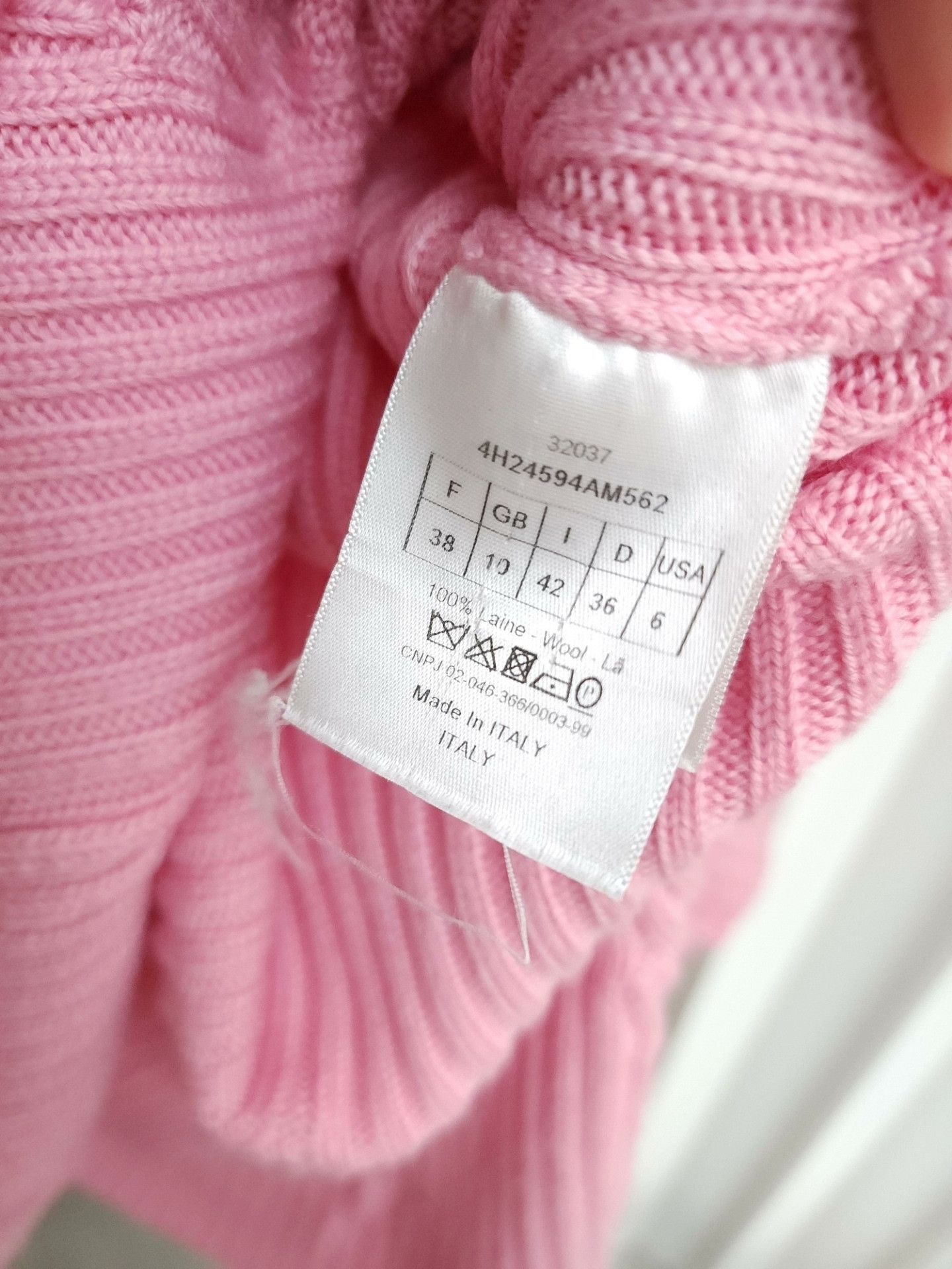 Dior pink mermaid hem Dior sweater Size US S / EU 44-46 / 1 - 6 Thumbnail
