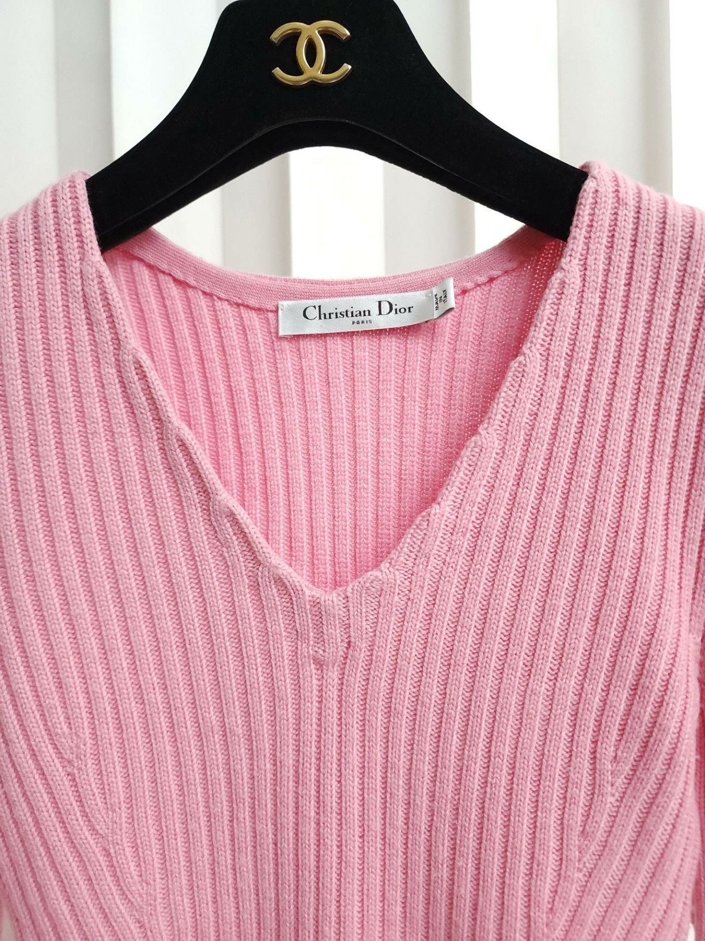 Dior pink mermaid hem Dior sweater Size US S / EU 44-46 / 1 - 4 Thumbnail