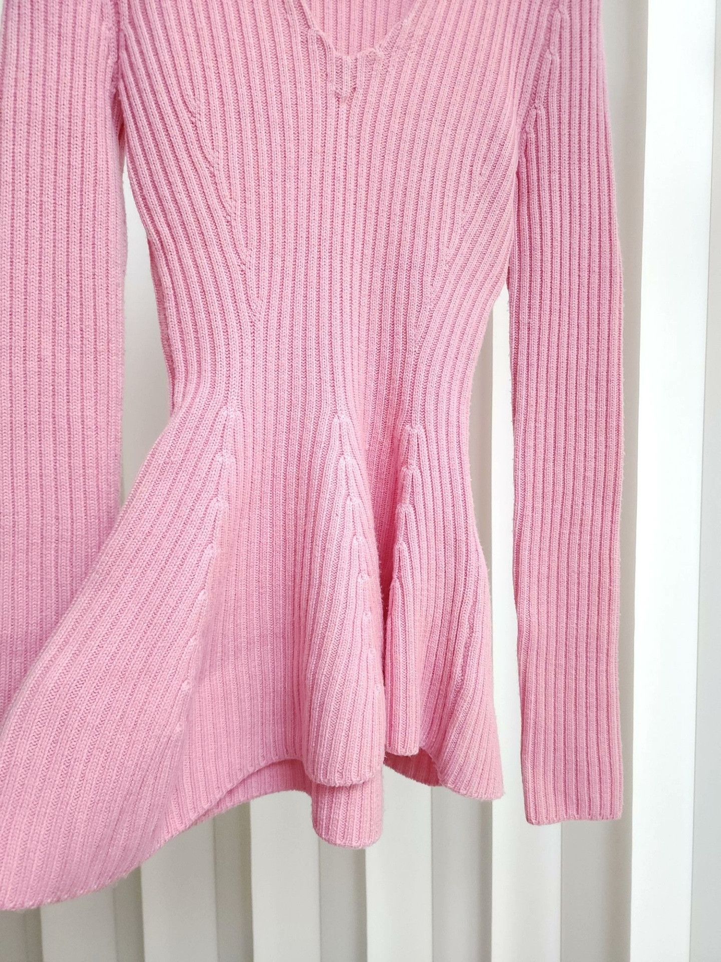 Dior pink mermaid hem Dior sweater Size US S / EU 44-46 / 1 - 7 Thumbnail