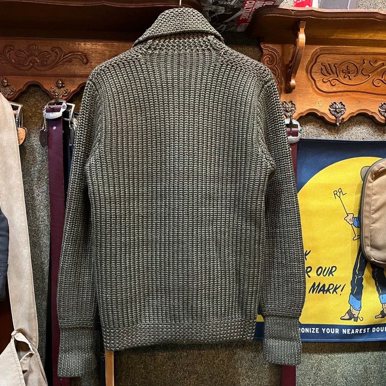 RRL Ralph Lauren RRL Shawl Collar Knit Cardigan Size US L / EU 52-54 / 3 - 2 Thumbnail