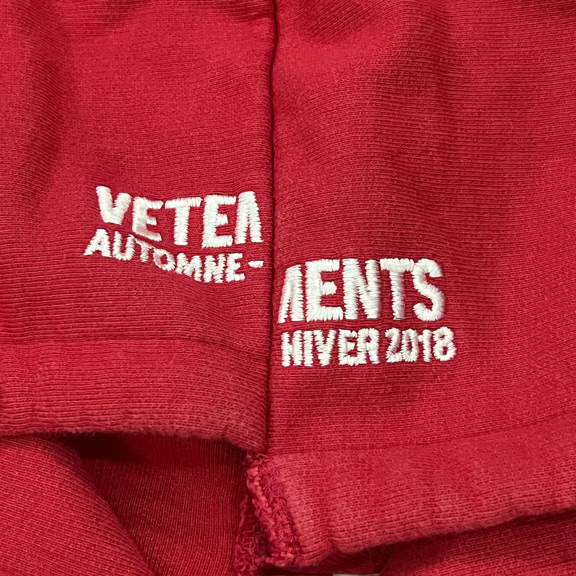Vetements Vetements AW18 Antwerp Deconstructed Hoodie Size US M / EU 48-50 / 2 - 8 Thumbnail