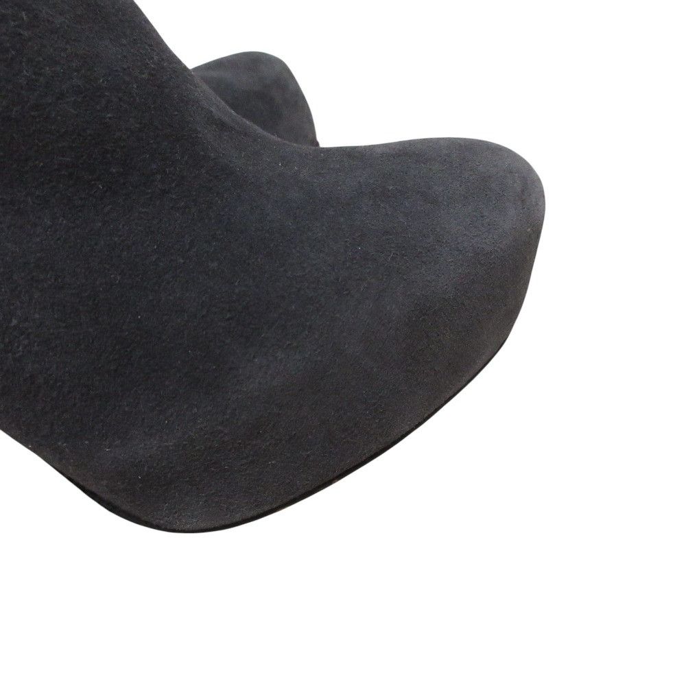 Miu Miu Miu Miu Miu Miu Suede Platform Short Boots Suede Shoes DUTY FREE for USA Size ONE SIZE - 5 Thumbnail