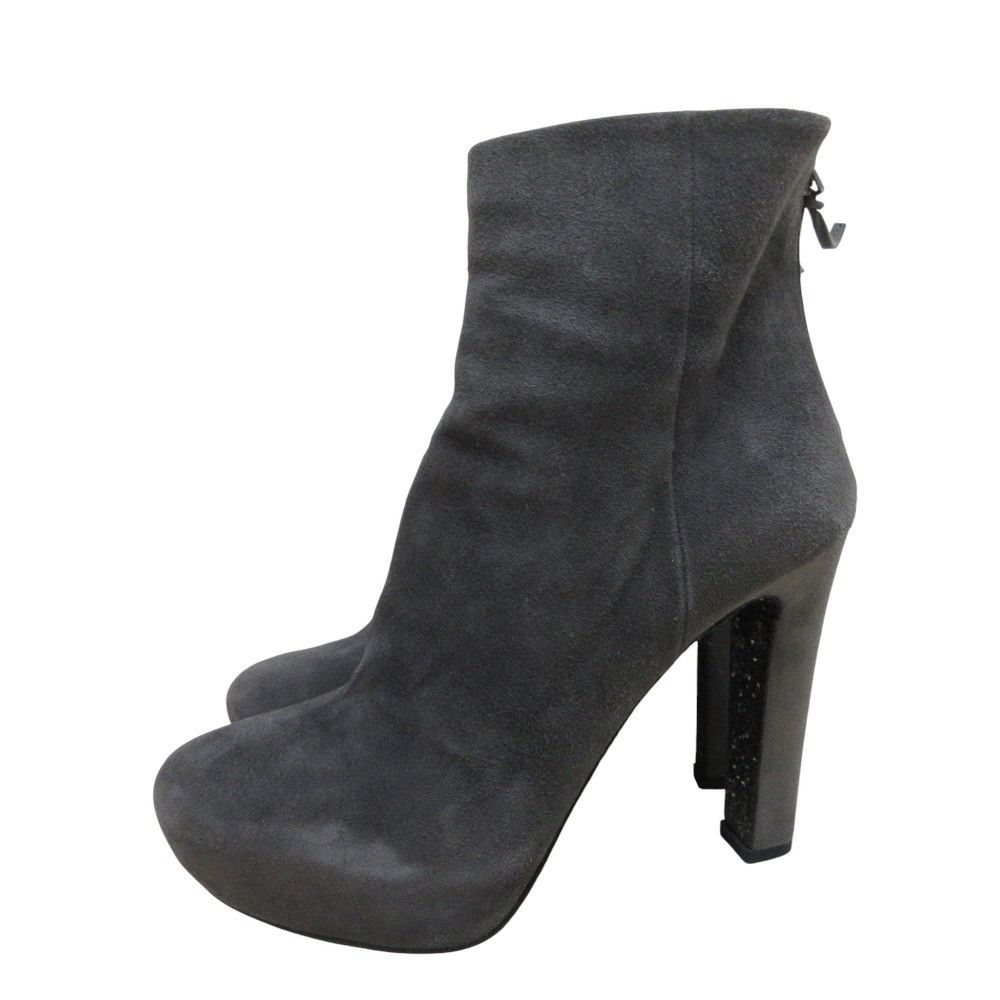 Miu Miu Miu Miu Miu Miu Suede Platform Short Boots Suede Shoes DUTY FREE for USA Size ONE SIZE - 2 Thumbnail