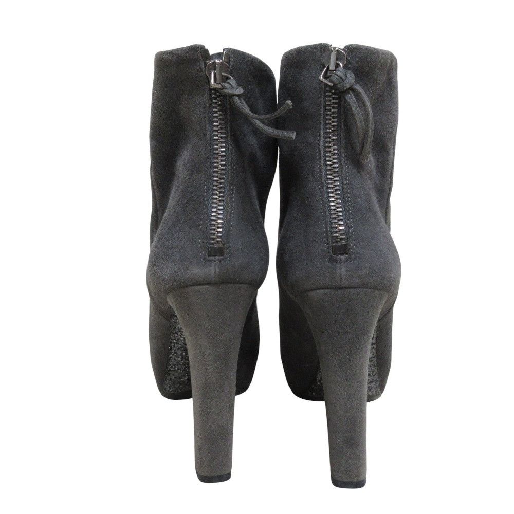 Miu Miu Miu Miu Miu Miu Suede Platform Short Boots Suede Shoes DUTY FREE for USA Size ONE SIZE - 3 Thumbnail