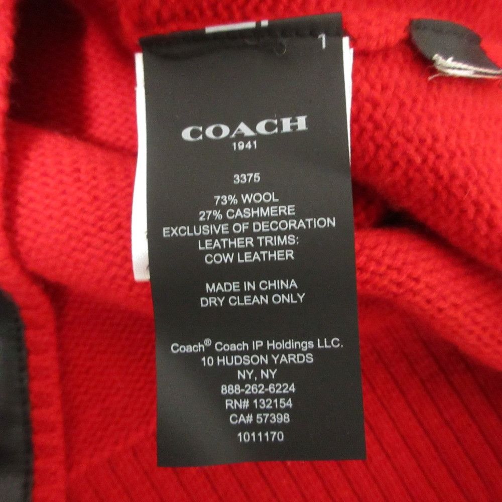 Coach Coach Coach Champion Knit Football Sweater Others Tops 3375 DUTY FREE for USA Size ONE SIZE - 7 Thumbnail