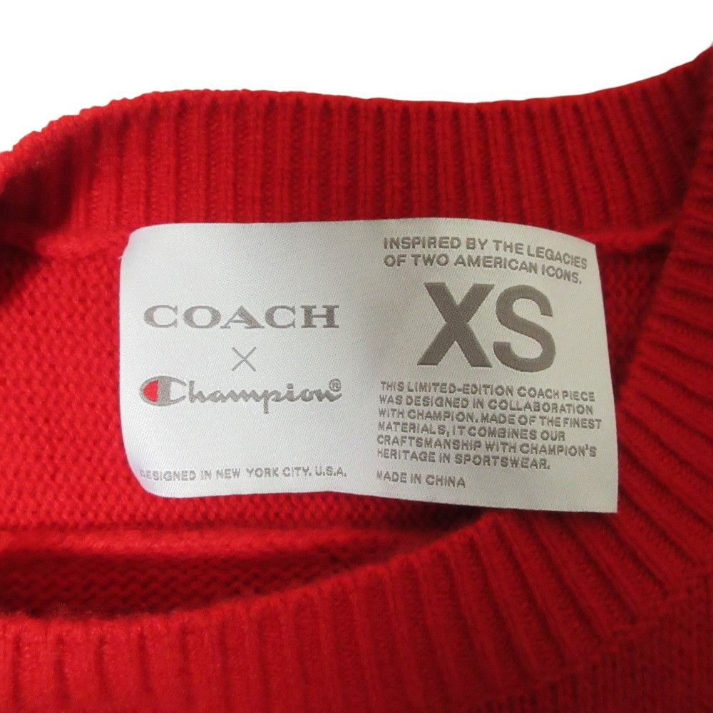 Coach Coach Coach Champion Knit Football Sweater Others Tops 3375 DUTY FREE for USA Size ONE SIZE - 3 Thumbnail