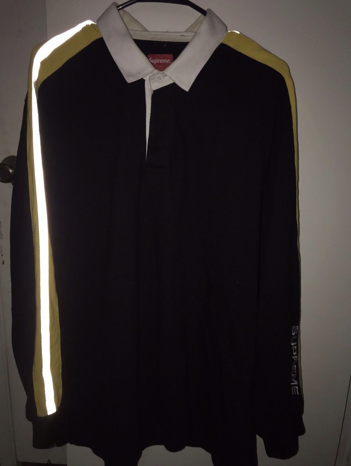 Supreme Rugby Reflective Long Sleeve Tops