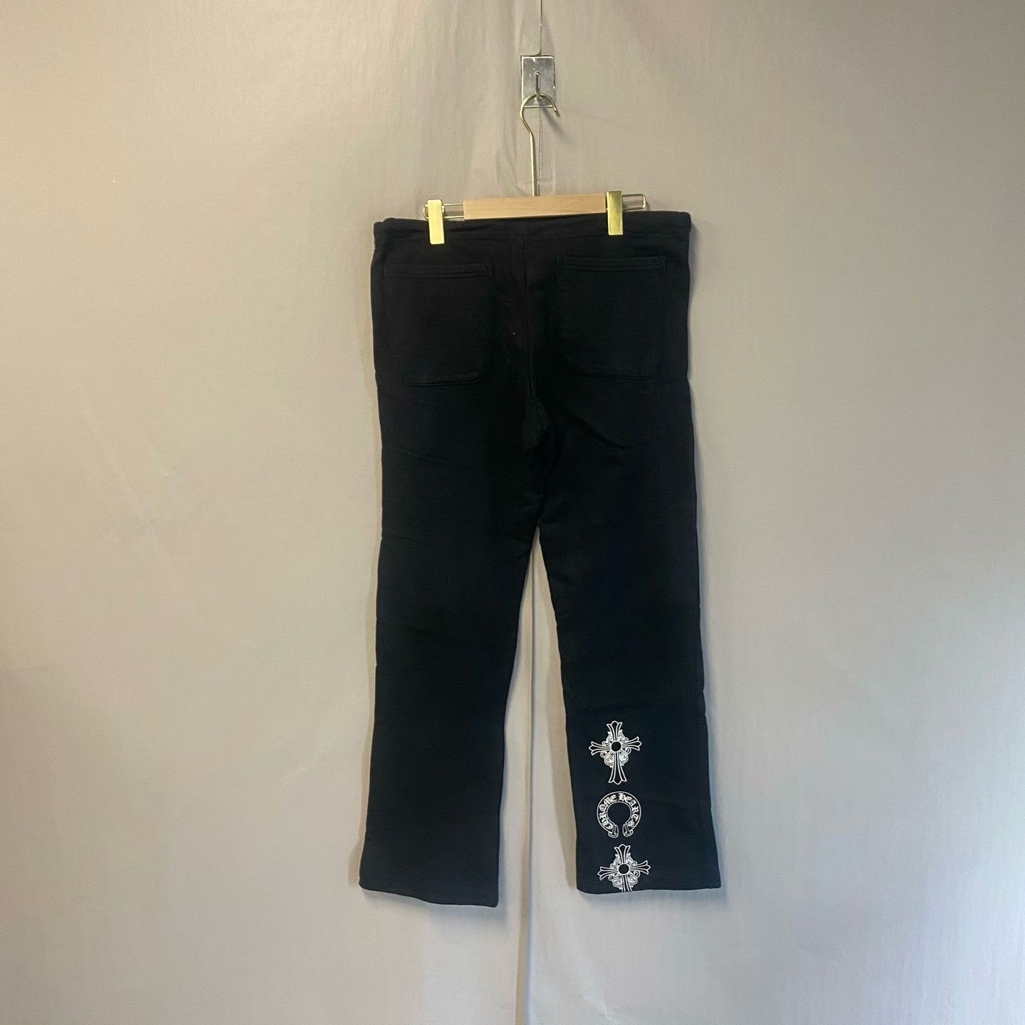 Chrome Hearts Chrome Hearts Black Horseshoe Casual Sweatpants Size US 29 - 2 Thumbnail