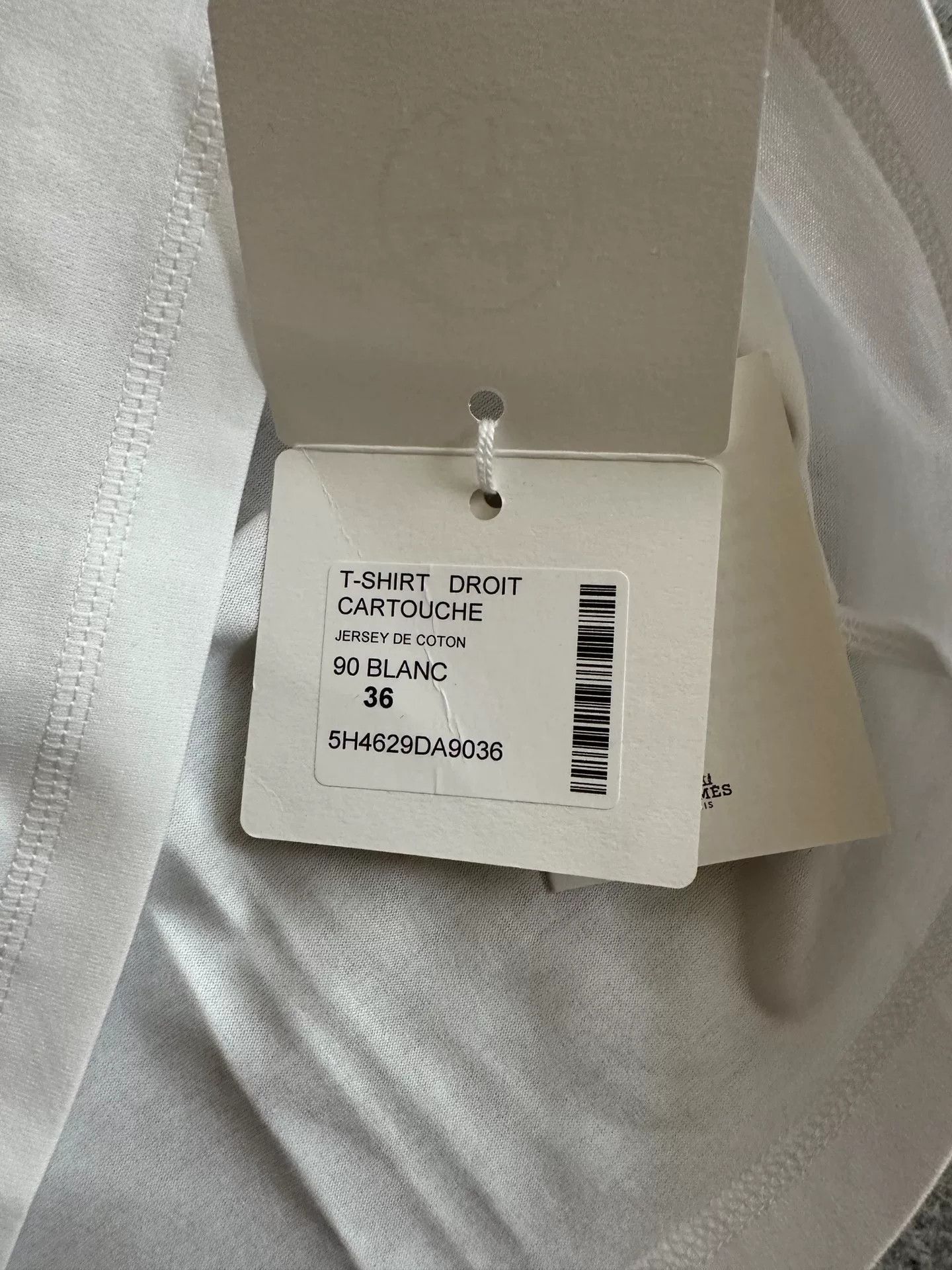 Hermes Hermes 2025 Women's White Print T-shirt Size US M / EU 48-50 / 2 - 5 Thumbnail